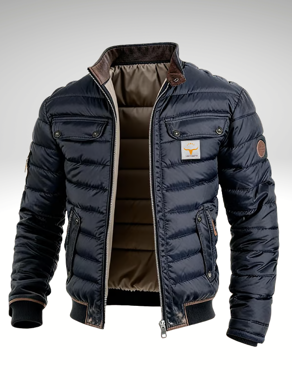 Men´s Elegant Quilted Jacket- Lightweight & Warm
