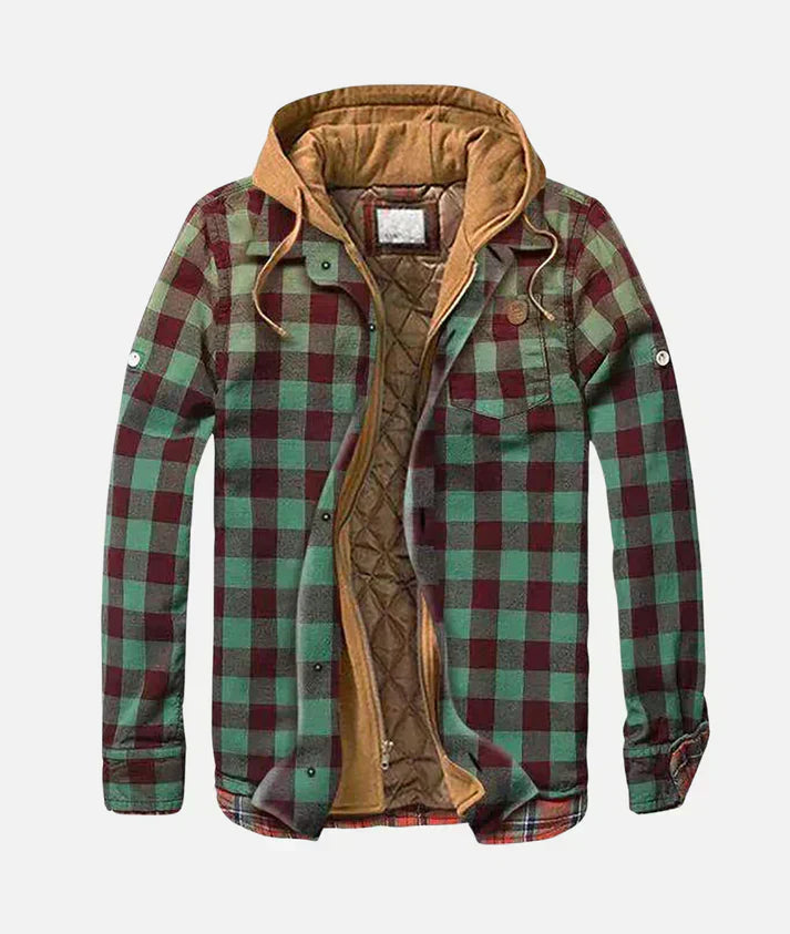 Robert™ | Hooded Lined Flannel Jacket