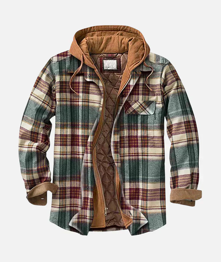Robert™ | Hooded Lined Flannel Jacket