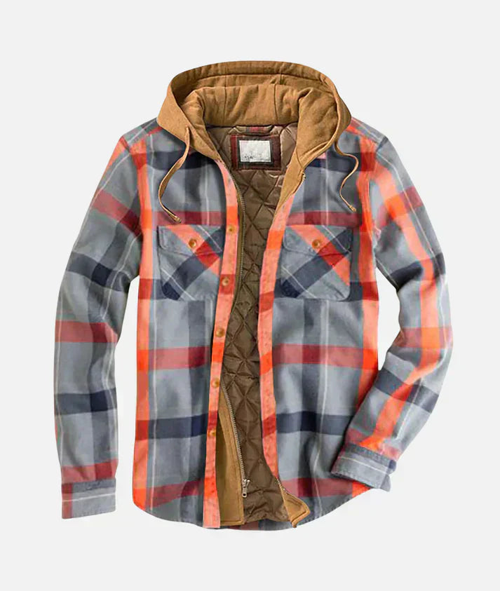 Robert™ | Hooded Lined Flannel Jacket