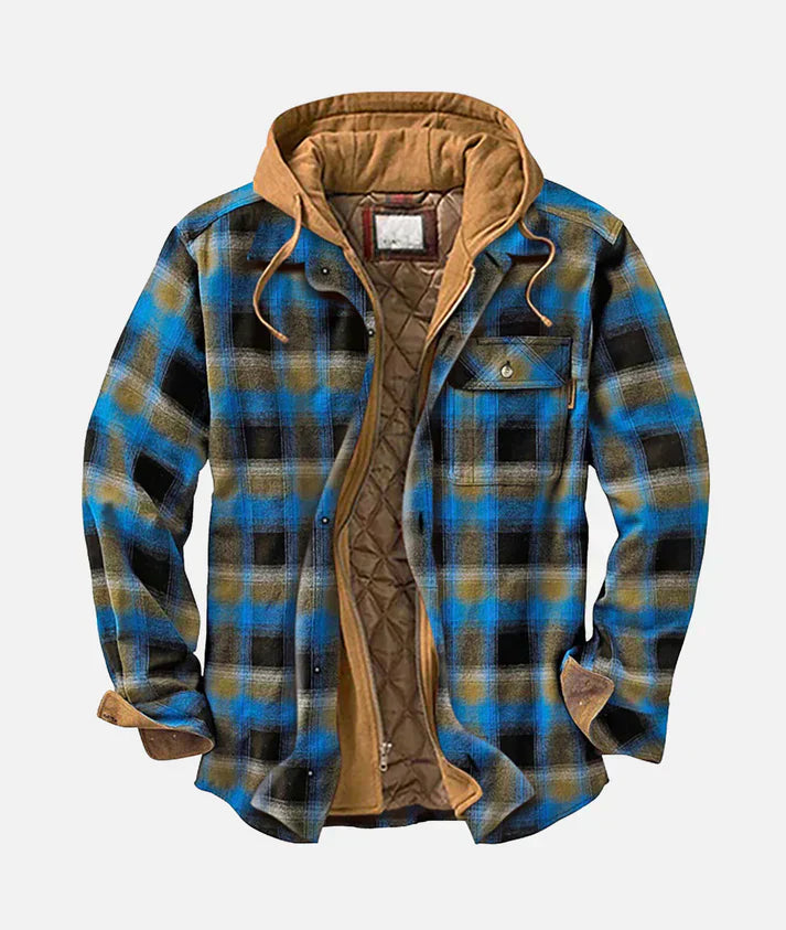 Robert™ | Hooded Lined Flannel Jacket
