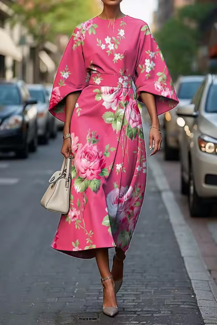 Evaine | Elegant Floral Dress