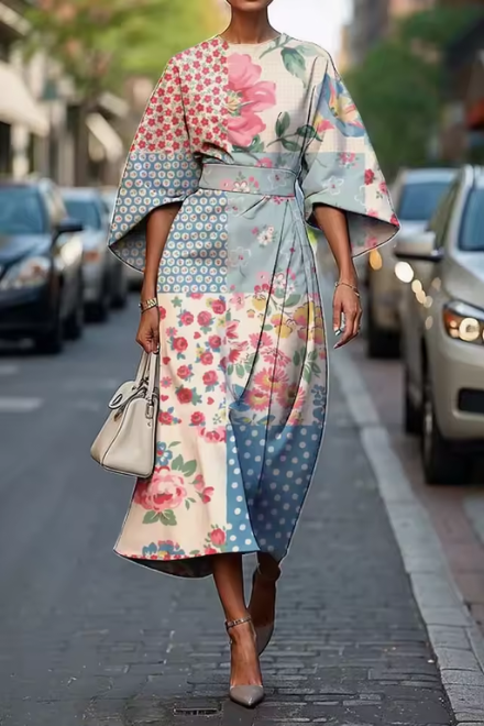 Evaine | Elegant Floral Dress
