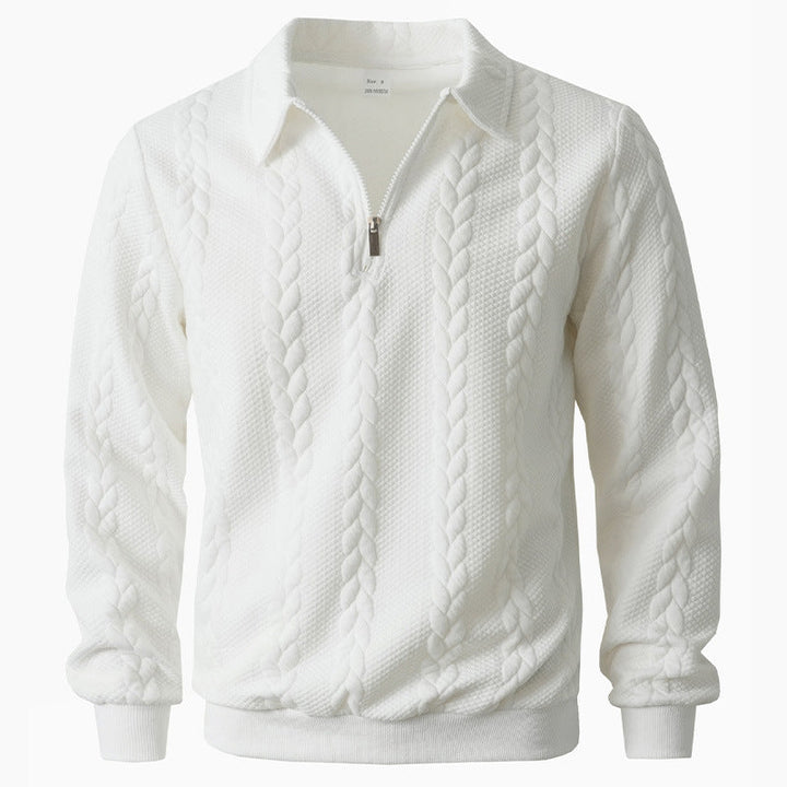 Samuel™ | Premium  Quarter Zip  Polo