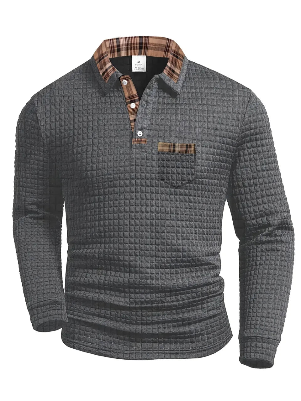 Harvey- Textured   Polo Shirt