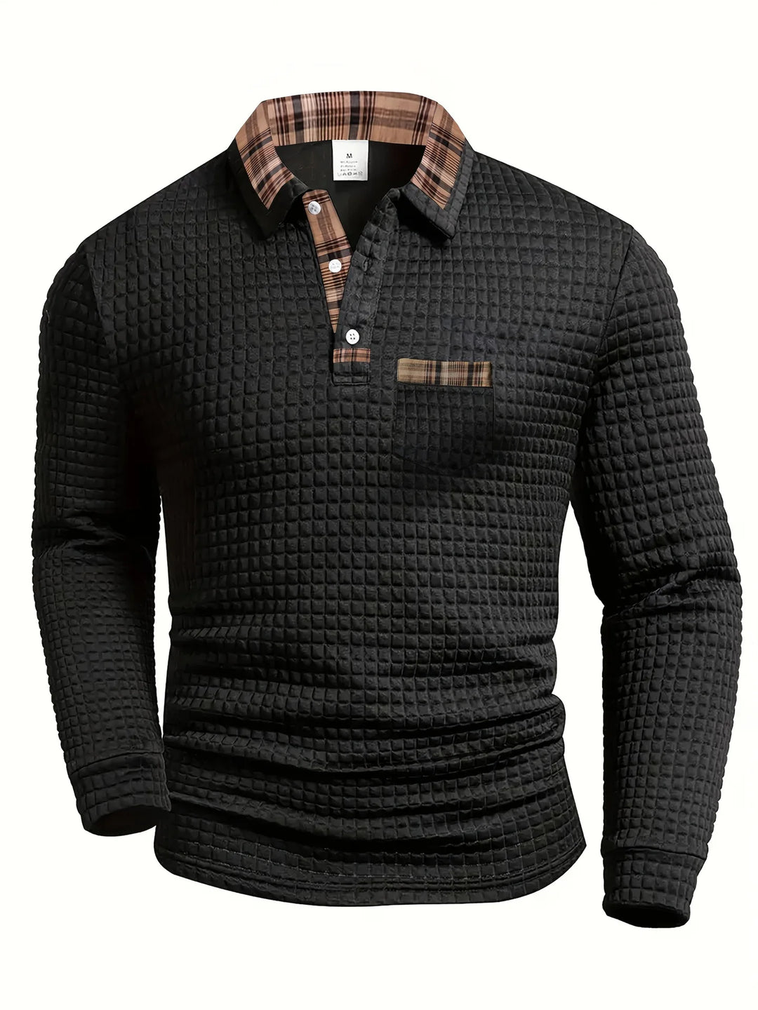 Harvey- Textured   Polo Shirt