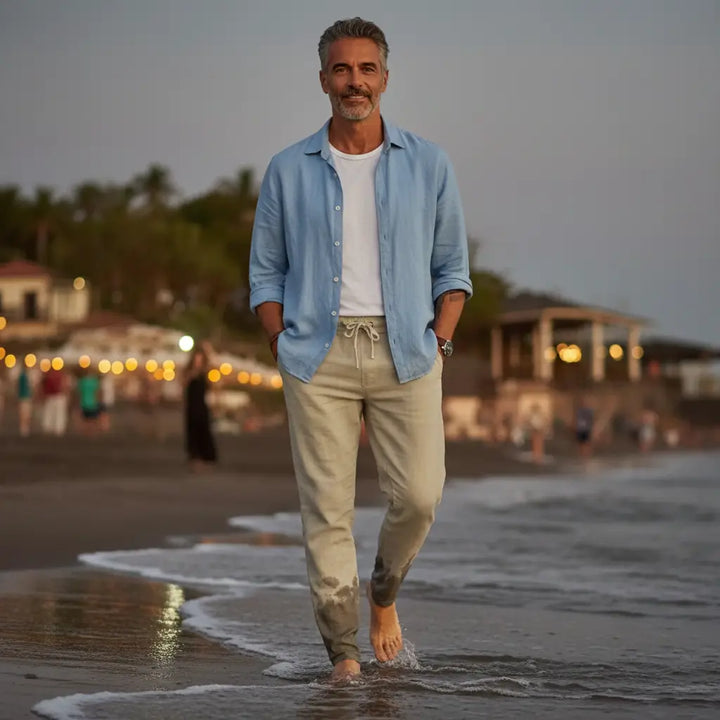 Breathable Linen Pants
