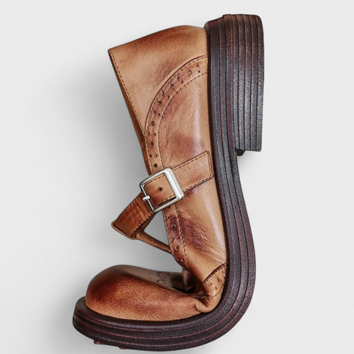 Lisa™|Vintage Style Leather Loafers