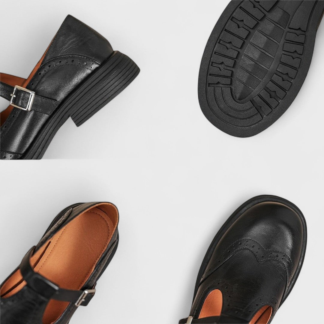 Lisa™|Vintage Style Leather Loafers
