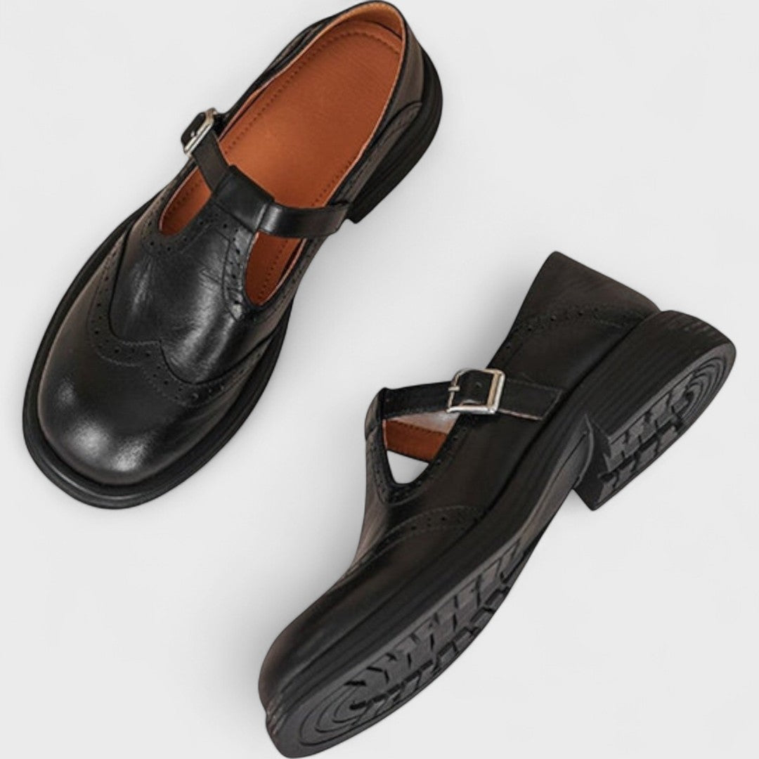 Lisa™|Vintage Style Leather Loafers