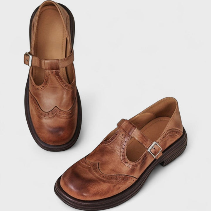 Lisa™|Vintage Style Leather Loafers