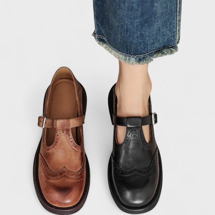 Lisa™|Vintage Style Leather Loafers